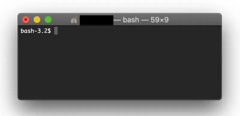 macOSのターミナル